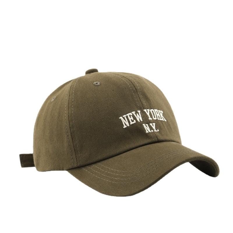 Boné Masculino de Beisebol Aba Curva New York American®