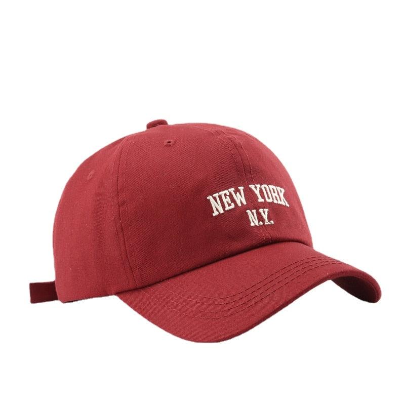 Boné Masculino de Beisebol Aba Curva New York American®