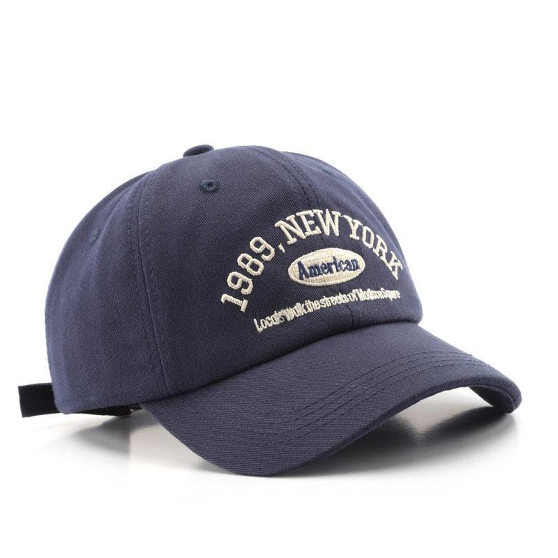 Boné Masculino de Beisebol Aba Curva New York American®