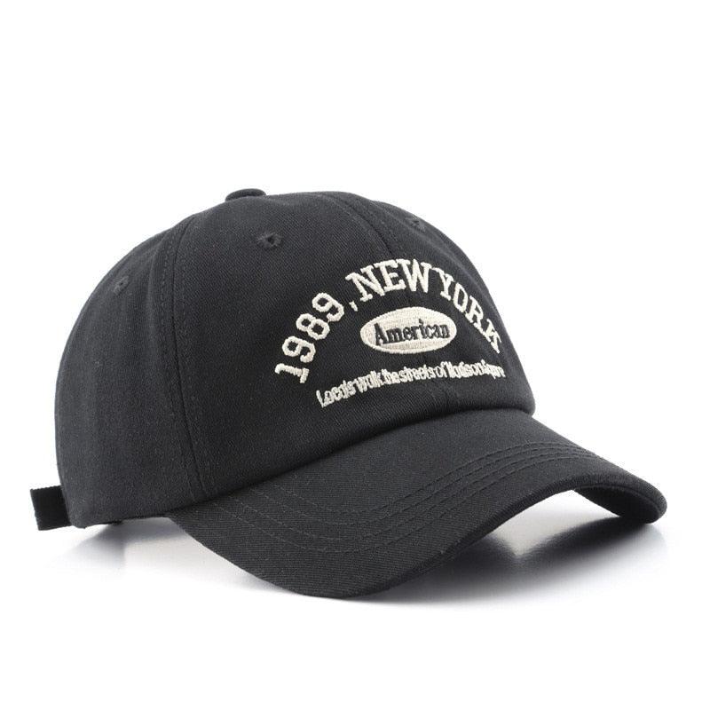 Boné Masculino de Beisebol Aba Curva New York American®