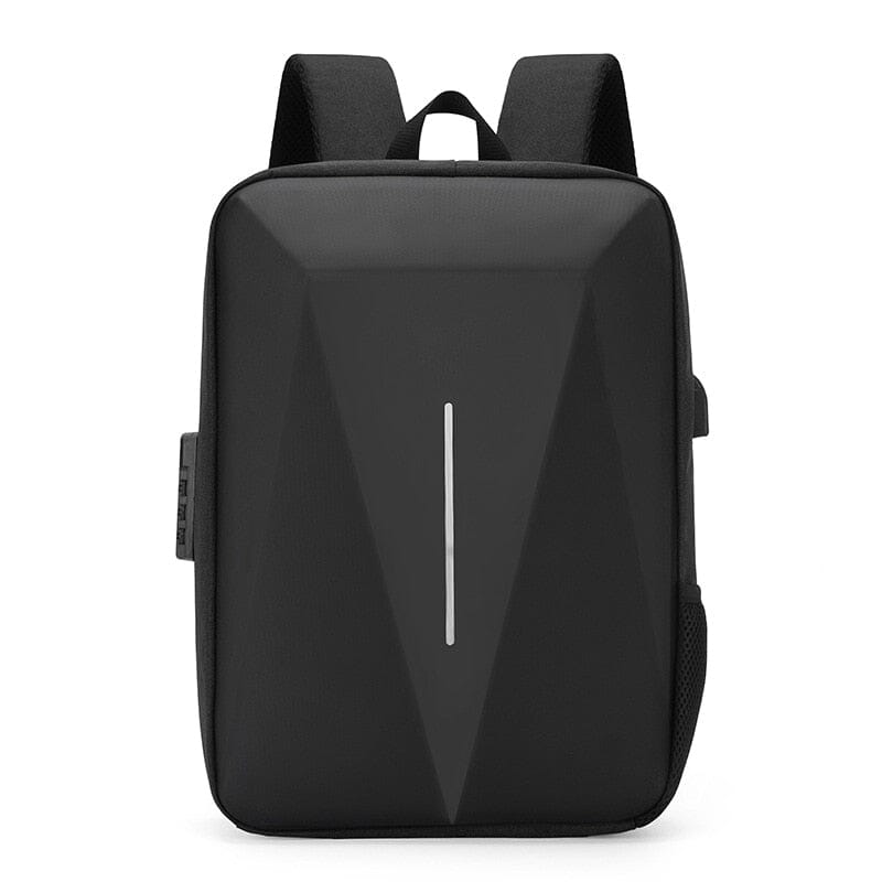 Mochila Executiva Minimal - Notebook 15`, Impermeável, Porta USB e Trava TSA