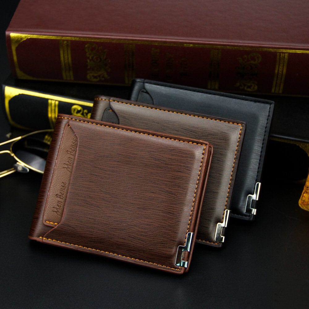 Carteira Masculina de Couro Wyatt