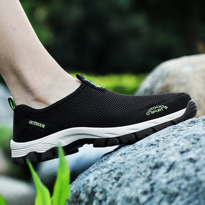 Sapato Esportivo Masculino Sem Cadarço Outdoor Sport