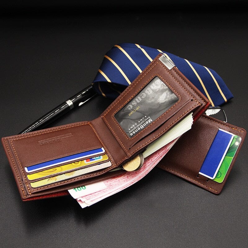 Carteira Masculina de Couro Wyatt