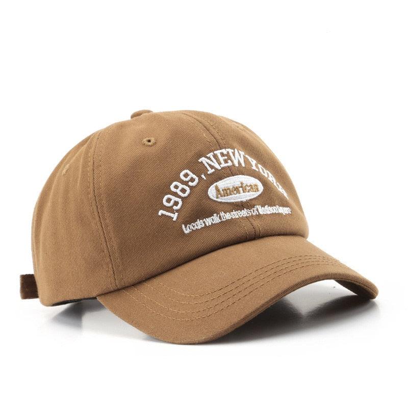 Boné Masculino de Beisebol Aba Curva New York American®