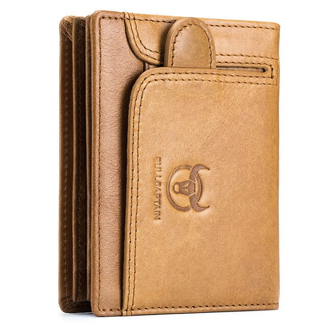 Carteira Masculina de Couro Kalel
