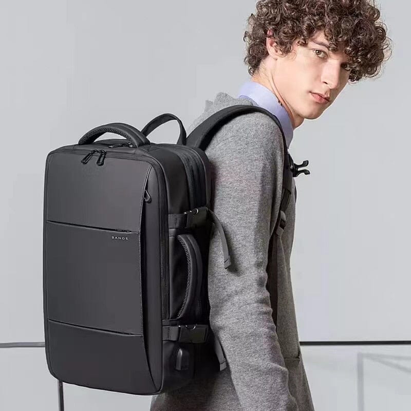 Mochila de Viagem Premiere - Notebook 17`, Expansível, Impermeável e Porta USB