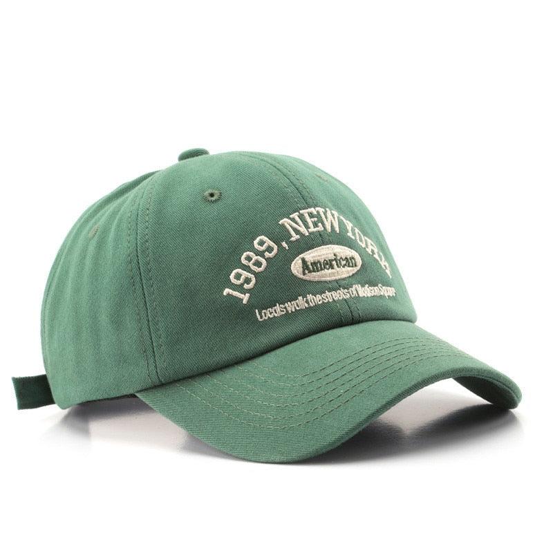 Boné Masculino de Beisebol Aba Curva New York American®