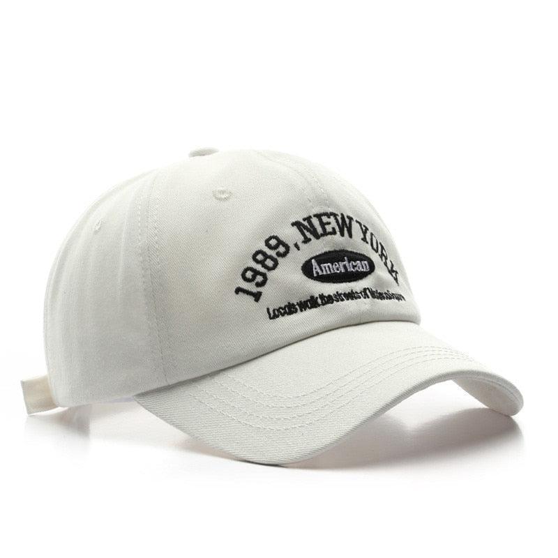 Boné Masculino de Beisebol Aba Curva New York American®