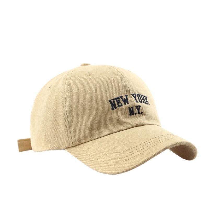 Boné Masculino de Beisebol Aba Curva New York American®