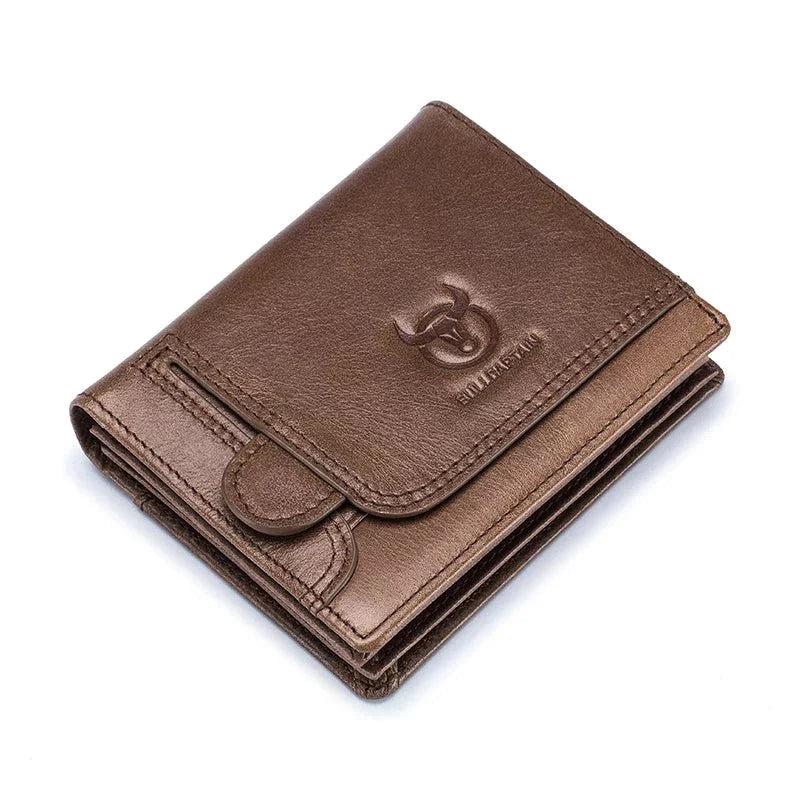 Carteira Masculina de Couro Kalel