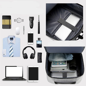 Mochila Executiva Improve - Notebook 15`, Impermeável e Porta USB