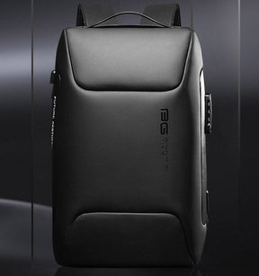 Mochila Executiva Luxxy - Notebook 15`, Impermeável, Porta USB e Trava TSA