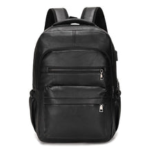 Mochila de Couro Masculina Logan