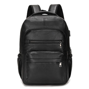 Mochila de Couro Masculina Logan