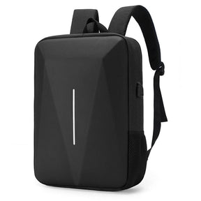 Mochila Executiva Minimal - Notebook 15`, Impermeável, Porta USB e Trava TSA