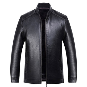 Jaqueta de Couro Masculina Leather