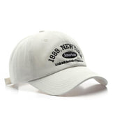 Boné Masculino de Beisebol Aba Curva New York American®