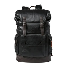 Mochila de Couro Masculina Brainly